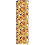 Papier cadeau orange et motifs sport 2mx70cm