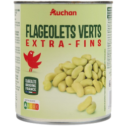Flageolets verts extra-fins 530g