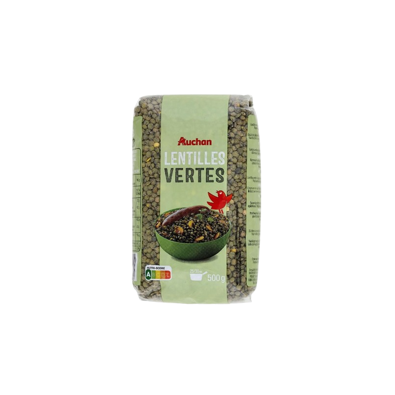 Lentilles Vertes 500g