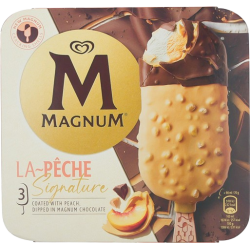 Glace bâtonnet signature pêche 3x90ml