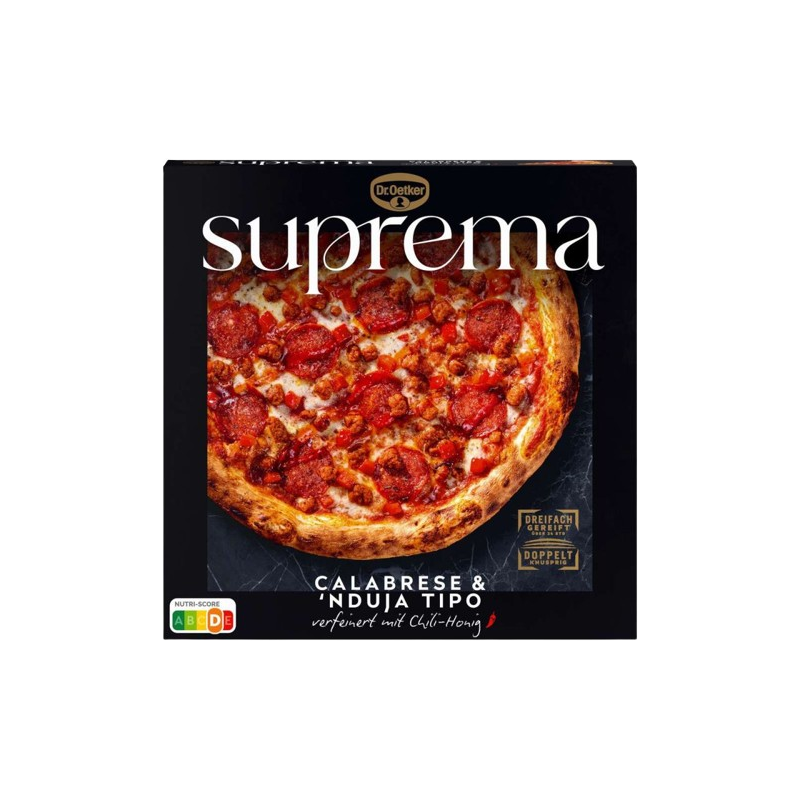 Pizza suprema calabrese et nduja tipo 475g