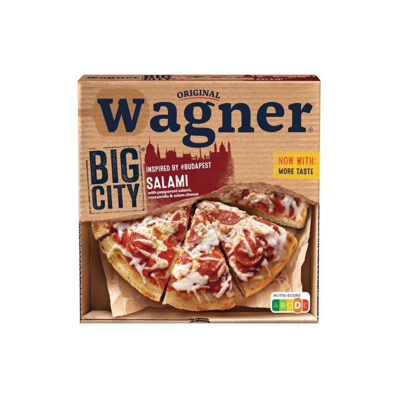 Pizza big city Budapest salami 415g