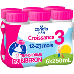Croissance Lait dès 12 mois 6x25cl