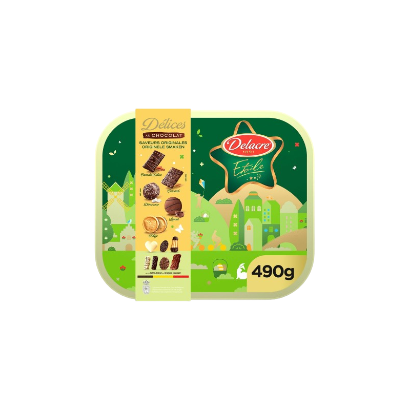Biscuit délices au chocolat édition Paques 490g