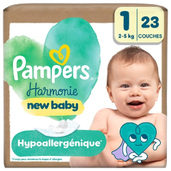 Couches harmonie new baby taille 1 2-5kg x23