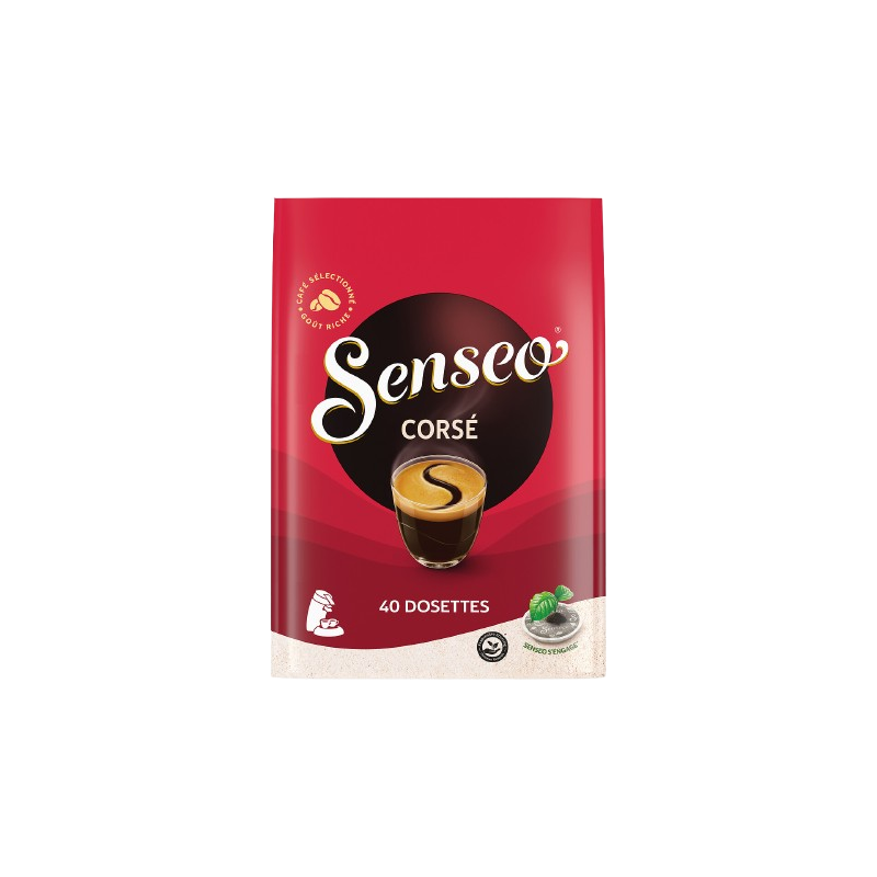 Café en dosettes corsé x40