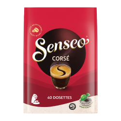 Café en dosettes corsé x40