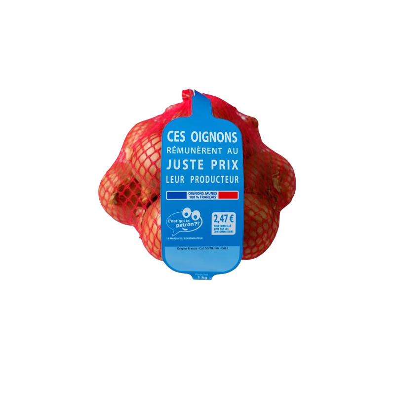 Oignons jaunes 1kg