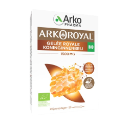Arkoroyal gelee royale 1500 mg bio 20 ampoules
