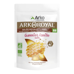 Arkoroyal famille bio 60 gummies
