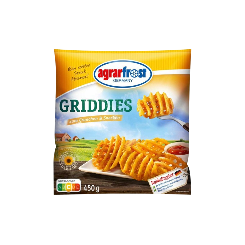 Pommes de terre grillées griddies 450g