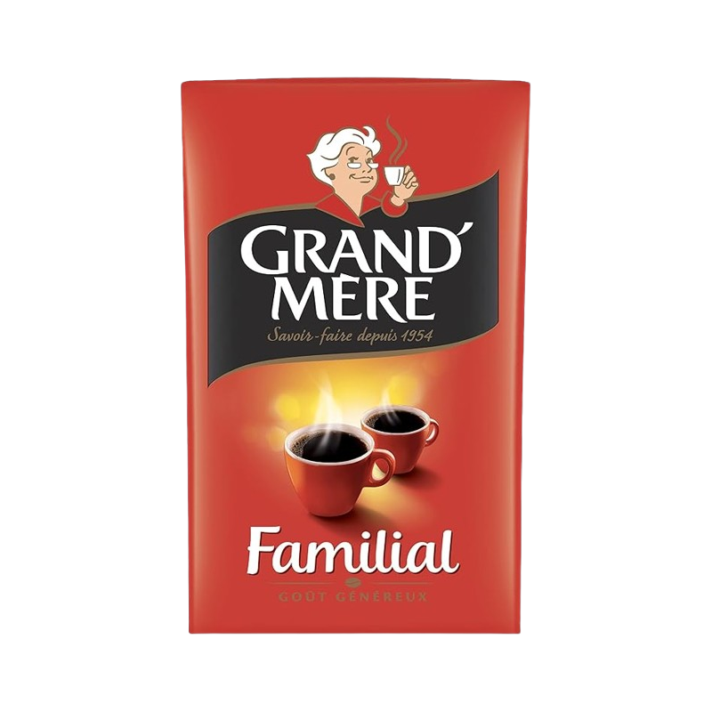 Café moulu familial goût généreux 250g