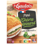 Pané chèvre épinard sans conservateur sans huile de palme 2x100g