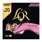 Espresso or rose intensité 7 capsule x20