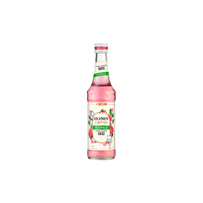 Sirop saveur rose florale 33cl