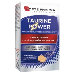 Taurine power comprimés effervescents x30