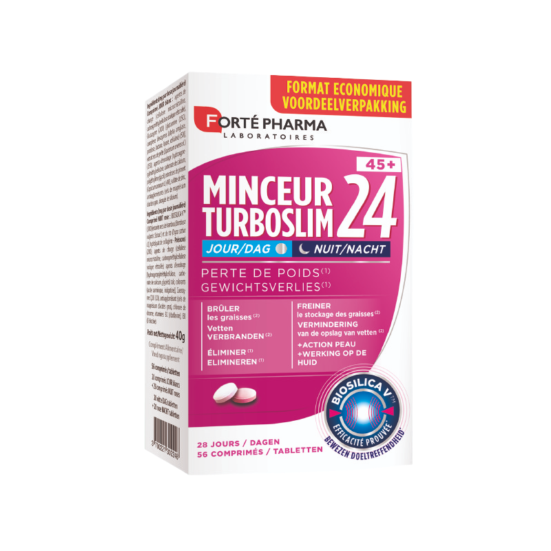 Minceur 24 45+ jour & nuit 2x28 comprimés