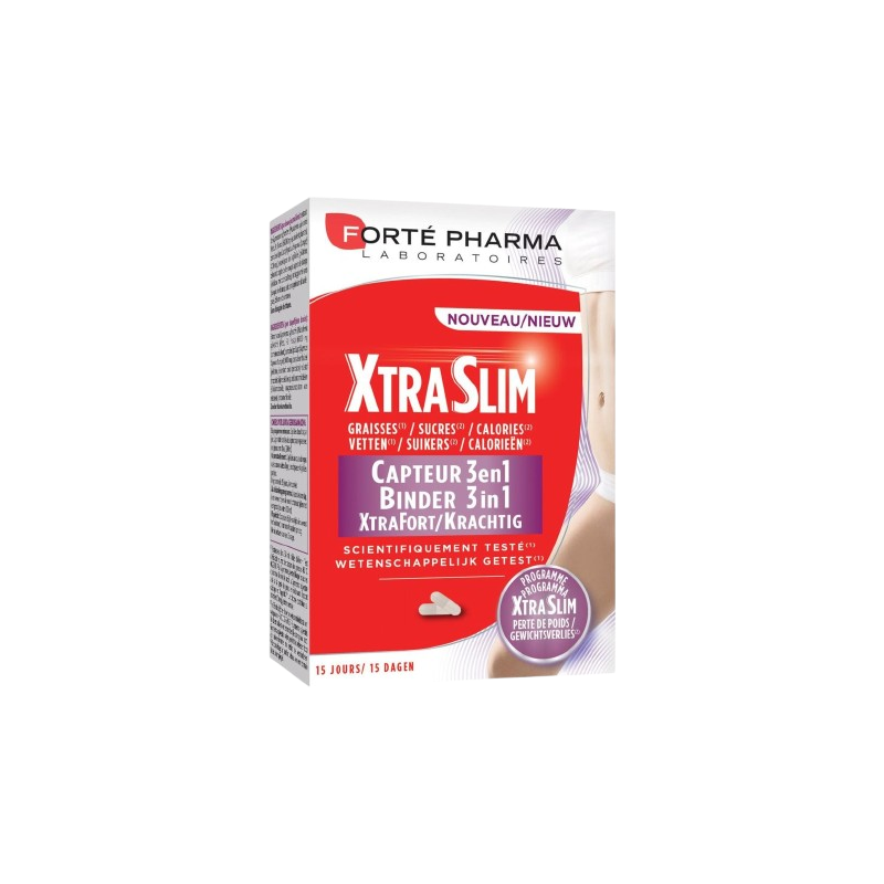 Xtra slim capteur 3 en 1 60 gélules
