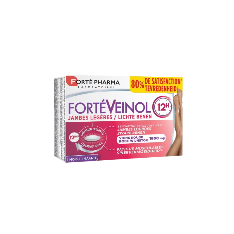 Fortéveinol jambes légères 12h 30 comprimés