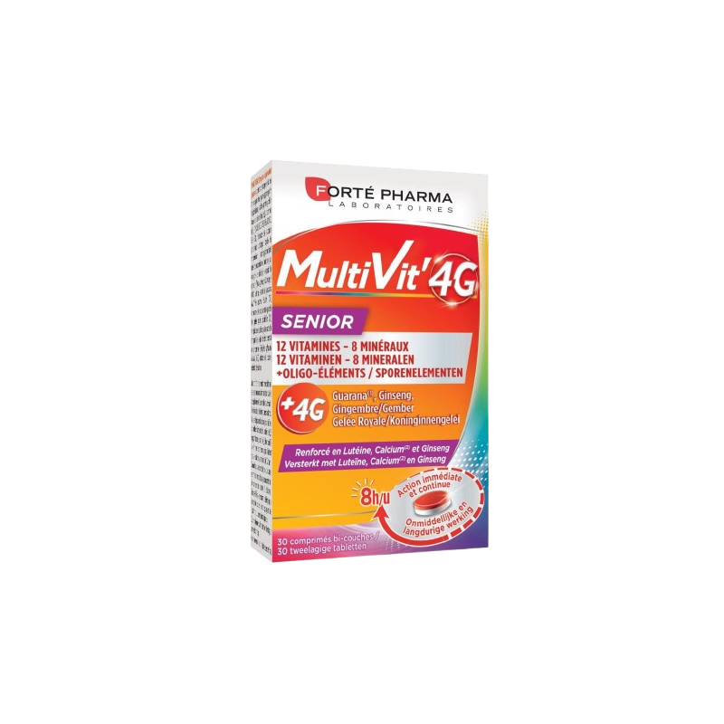 Multivit 4g senior 30 comprimés