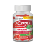 Acerola vitamine C goût fruits rouges 60 gummies