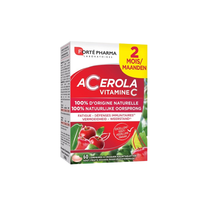 Acerola vitamine C 60 comprimés