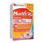 Multivit 4g énergie promo 60 comprimés