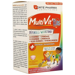 Multivit kids défenses 30 comprimés