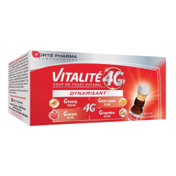 Vitalité 4g shots dynamisant 10 ampoules