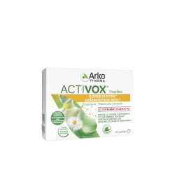 Activox pastilles menthe eucalyptus 24 pastilles