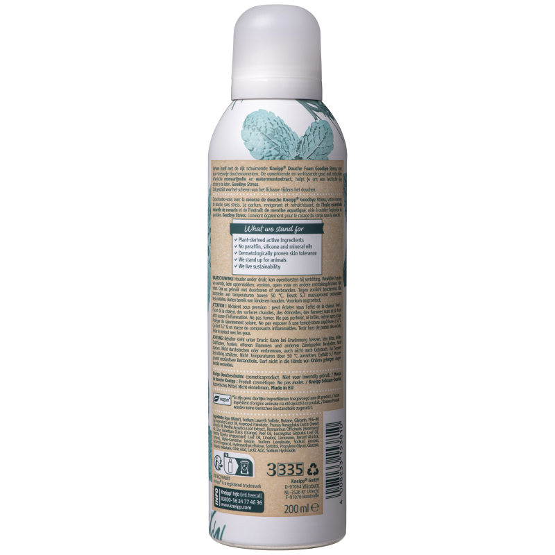 Mousse de douche goodbye stress 200ml