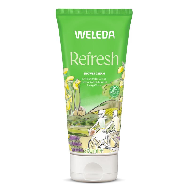 Refresh crème de douche citron rafraîchissant 200ml