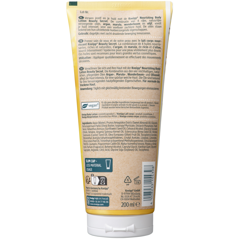 Lait corps beauty secret 200ml