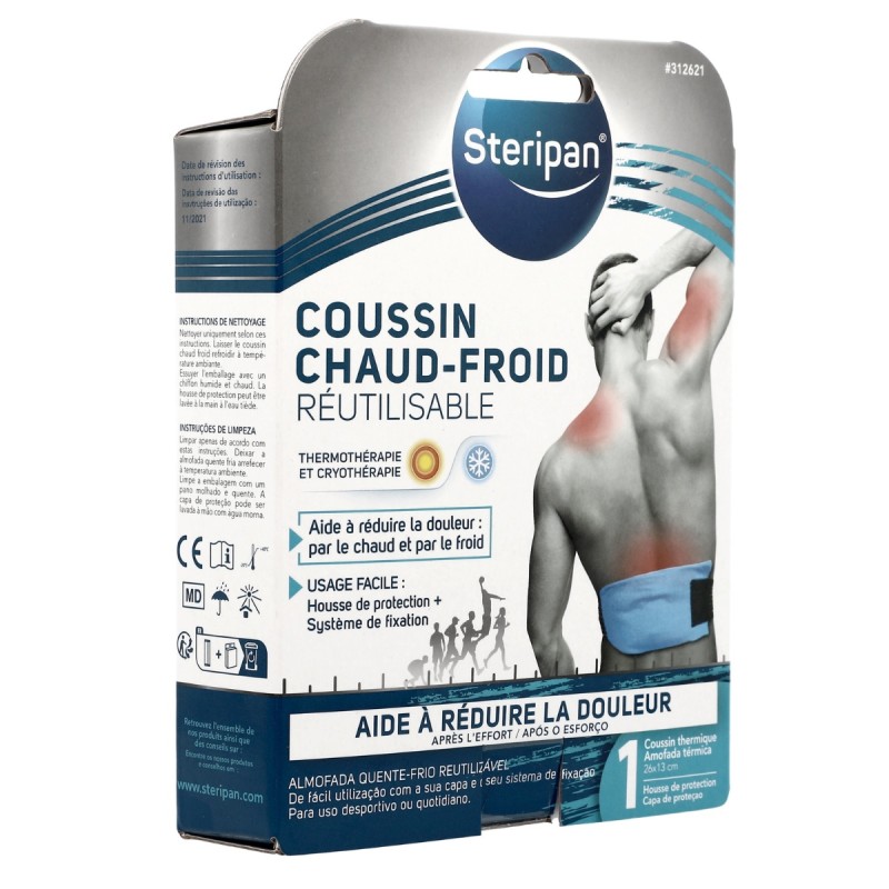 Coussin chaud/froid avec ceinture x 1