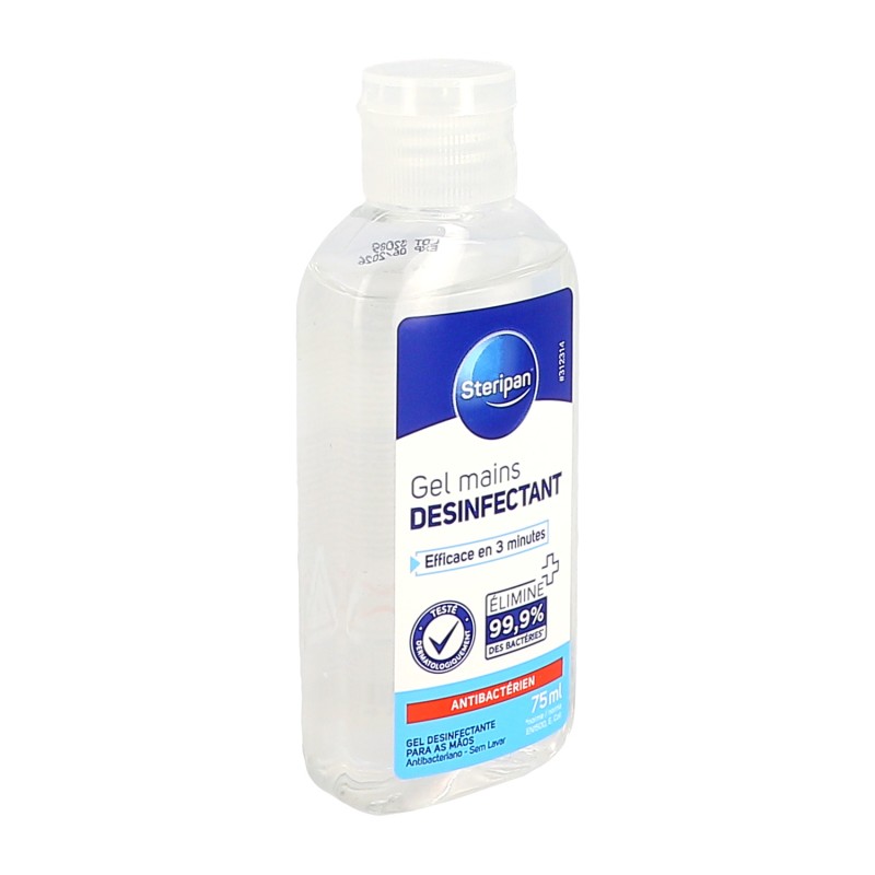 Gel antibacterien pour les mains 75ml