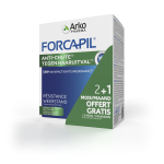 Forcapil anti chute 2+1 mois offert 90 comprimés