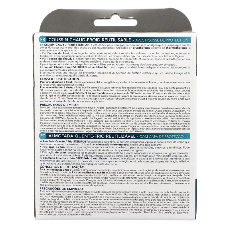 Coussin chaud/froid avec ceinture x 1