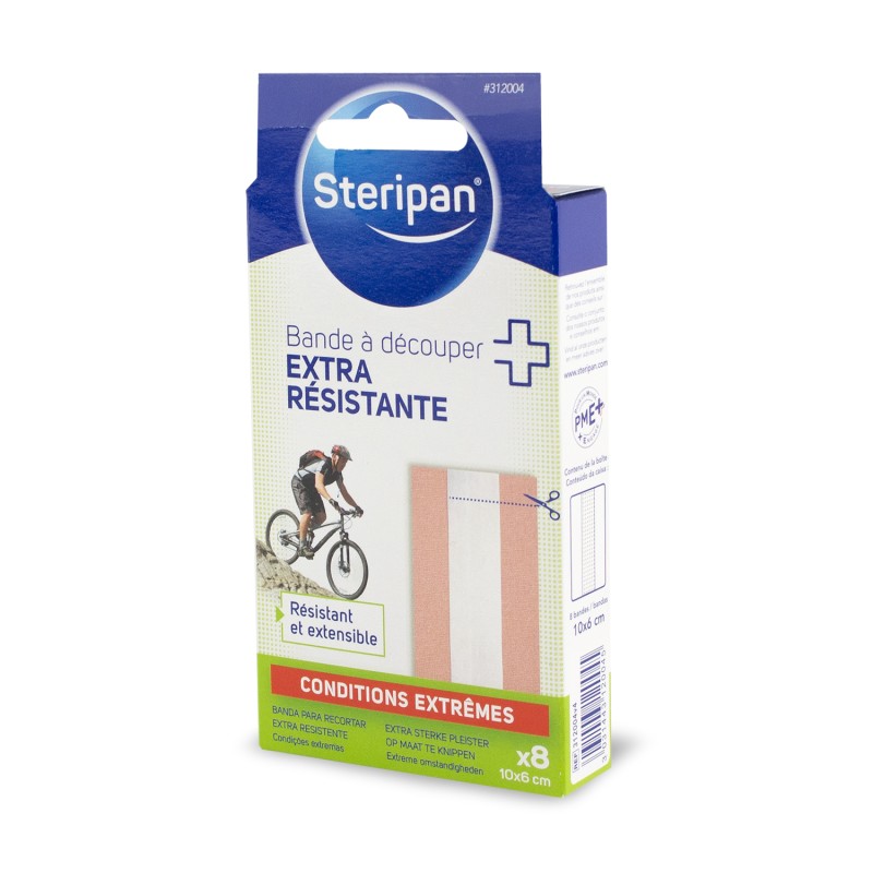 8 bandes a découper extra resistantes 10 x 6 cm