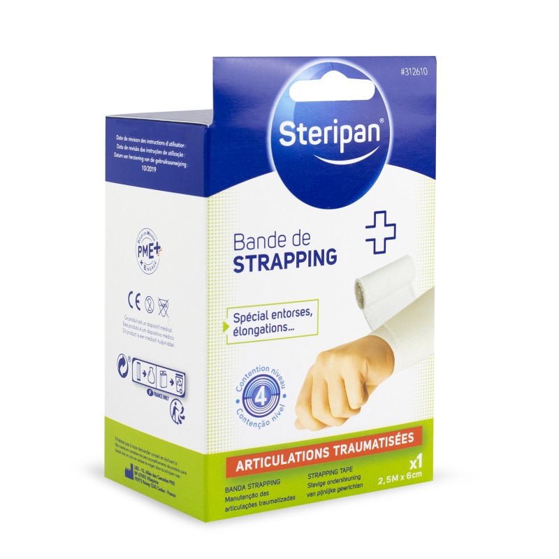 Bande de strapping 2.5 m x 6 cm