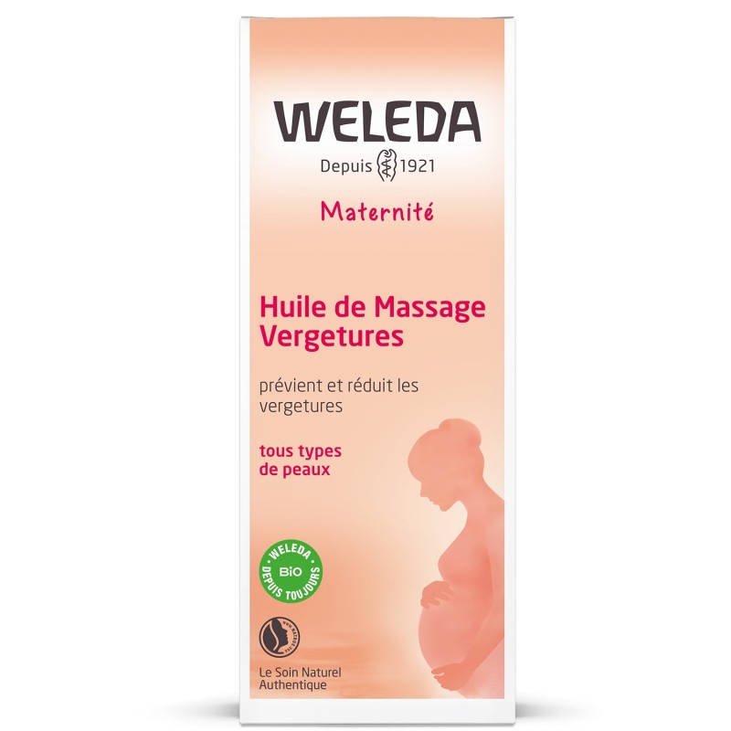 Huile de massage vergetures 100ml