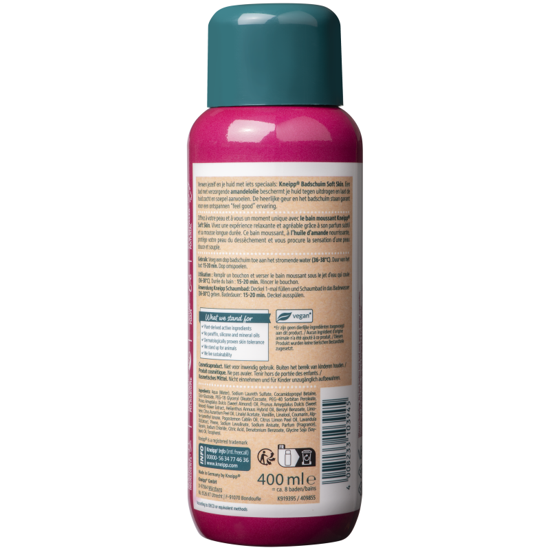 Bain moussant soft skin 400ml