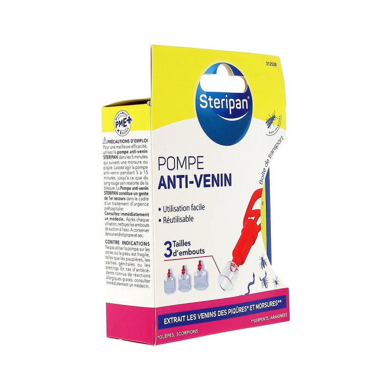 Extracteur de venin et sa boite de transport