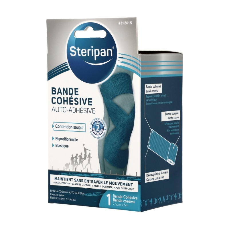 Bande cohesive 7.5 cm x 5 m