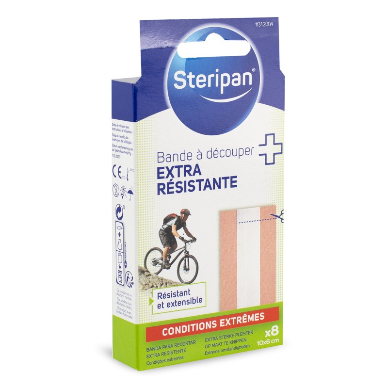 8 bandes a découper extra resistantes 10 x 6 cm