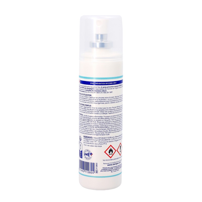 Spray prevention mycoses 2 en 1