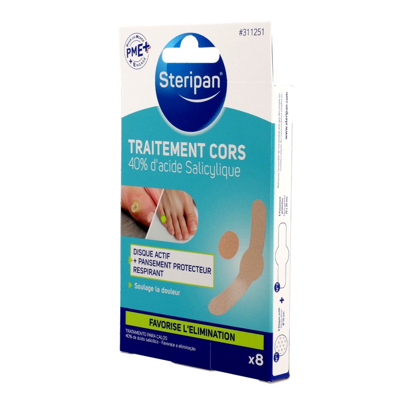 Soin cors acide salicylique x8