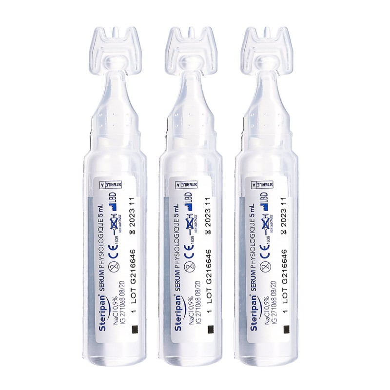 Sérum physiologique unidoses 5ml x 40