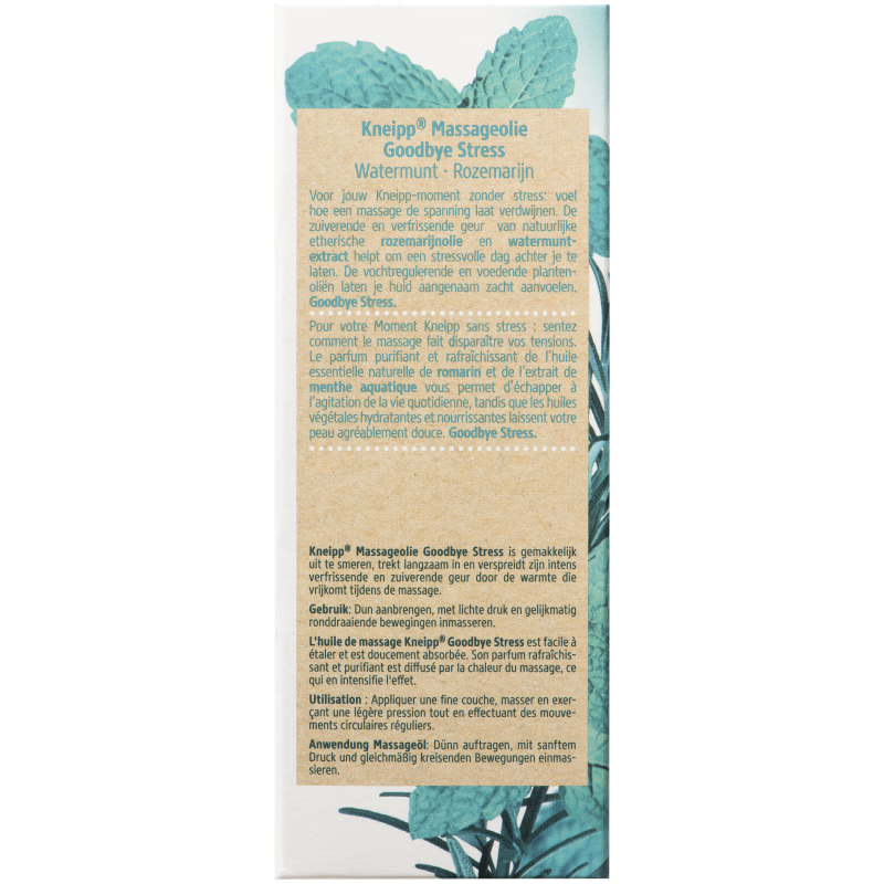 Huile de massage goodbye stress 100ml