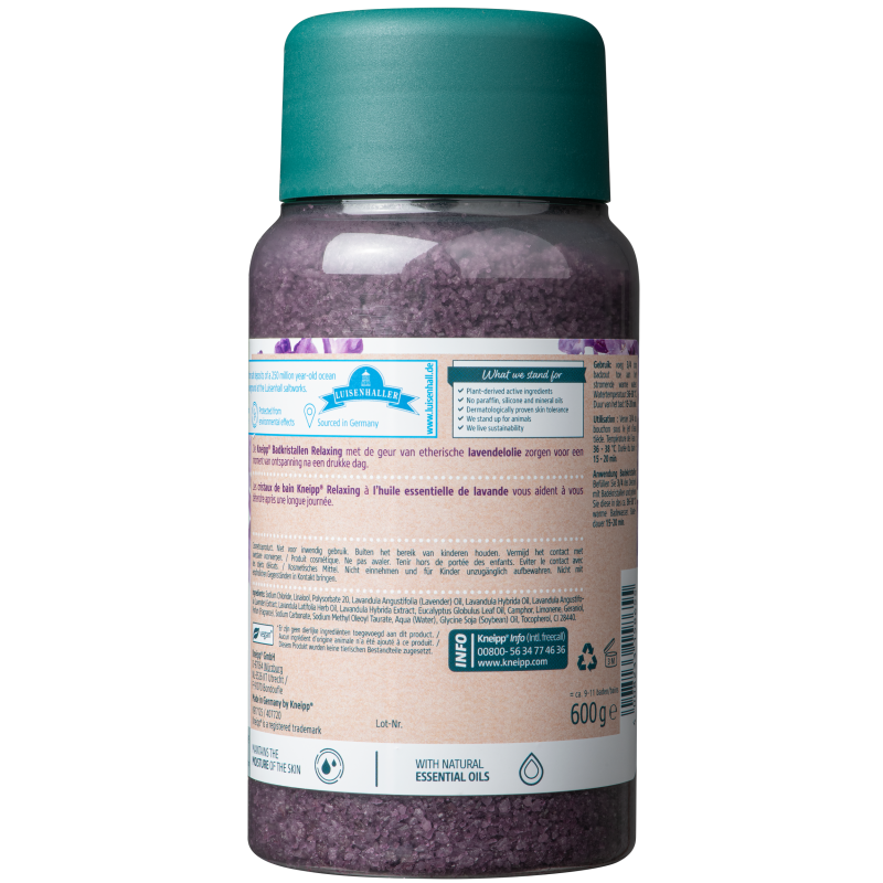 Sel de bain relaxing 600g