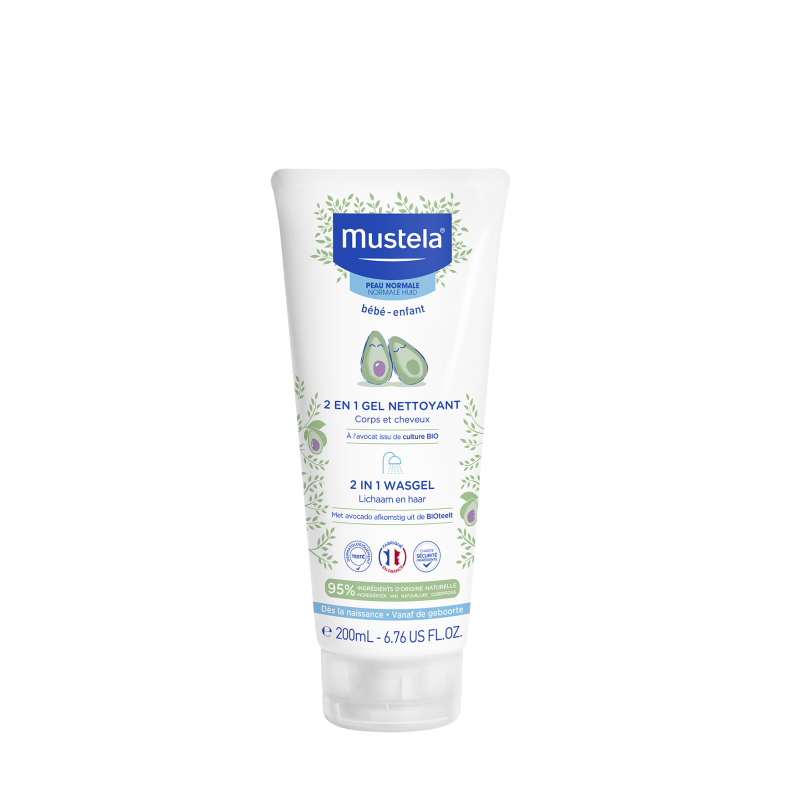 Gel nettoyant 2en1 peau normale 200ml